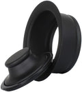 Mr. Scrappy Matte Black Universal Garbage Disposal Sink Flange and Stopper by MrScrappy