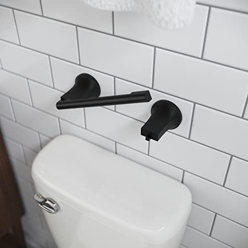 Pfister BPHPFM0B Pfirst Modern Toilet Paper Holder, Matte Black - Image 3