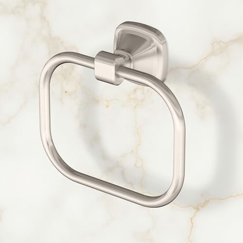 Gatco 5512SN Beverly Towel Ring | Elegant Hand Towel Holder - Image 2