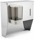 16 Inch Wall Mount Soap and Paper Towel Dispenser by AmGood