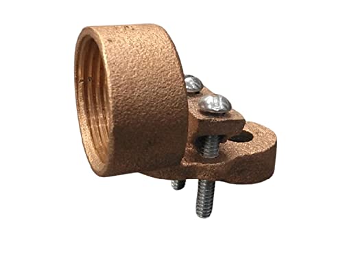 1" Bronze Threaded Conduit Grounding Hub by Unknown