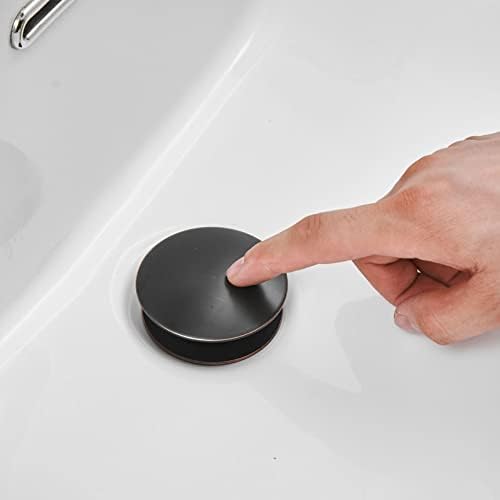 Vessel Sink Pop Up Drain Without Overflow, Oil Rubbed Bronze - Image 6
