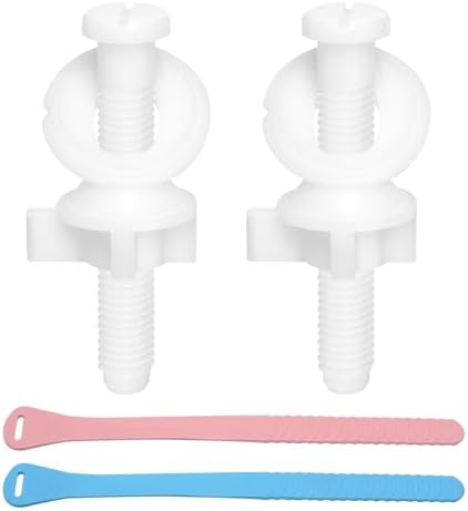 2 PCS Toilet Seat Screws Replacement Kit Toilet Seat Lifter by Unknown