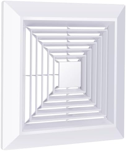 Bathroom Exhaust Fan Cover White Bathroom Ceiling Fan Grille by Unknown