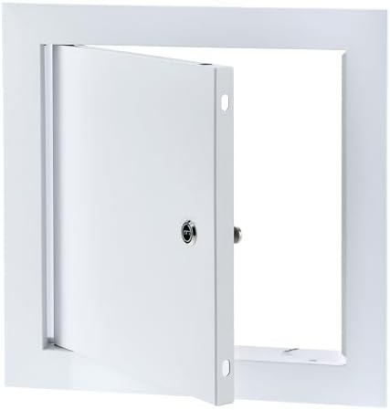 QWORK Aluminum Alloy Access Panel 8" x 8" – Service Shaft Door by QWORK