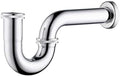 KIBI 1.5" Bottle P-Trap for Bathroom Sink – Decorative Solid Brass Drain Pipe by KIBI