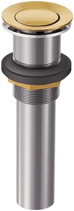 Moen Brushed Gold Bathroom Vessel Sink Pop-Up Drain Assembly by Unknown