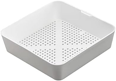 8.5-inch Floor Sink Drain Cover Alternative, Square Drain Basket by STEADYKLEEN