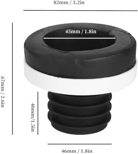 Urinal Seal Replacement, Anti Leakage and Deodorizing Replacement Gasket - Image 2