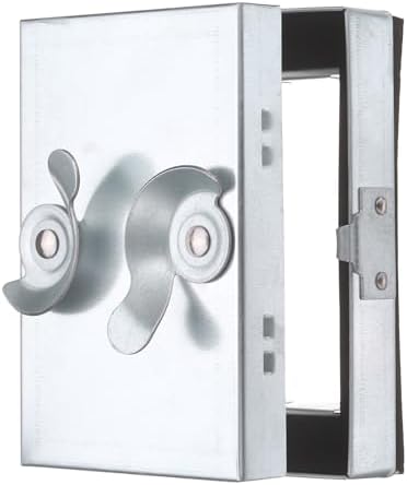 PATIKIL Galvanized Steel Access Panel, 6x4 Inch Insulated HVAC Duct Access Door by PATIKIL