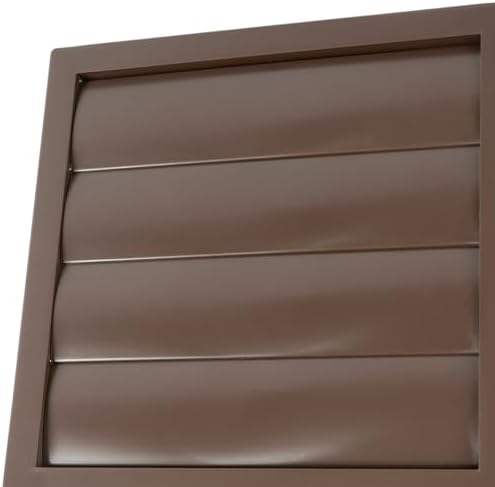 Plastic 6" Brown Dryer Vent Cover - Image 5
