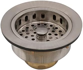 Westbrass CO2165S-07 COMBO PACK 3-1/2" Post Style Large Kitchen Sink Basket - Image 6