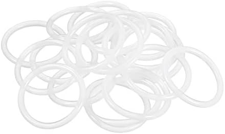 uxcell Silicone O-Ring, 32mm OD, 26mm ID, 3mm Width, VMQ Seal Rings Gasket by uxcell