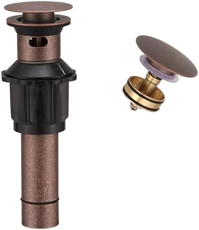 Pop Up Bathroom Sink Drain Assembly by Bathfinesse