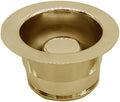 Westbrass D2105-01 3-1/2" EZ-Mount Brass Kitchen Sink Waste Disposal Drain by Westbrass