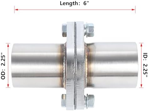LCGP Exhaust Flange Repair Piping Kit 2.25" ID to 2.25" OD - Image 2