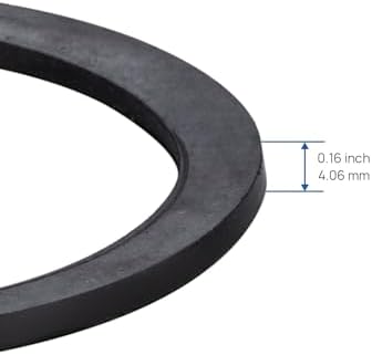 Kitchen Sink Gasket, 3-1/2" Drain Rubber & Paper Sealing Ring - Image 4