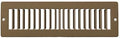 HVAC Premium 2" x 10" Toe Kick Vent Grille by HVACPremium