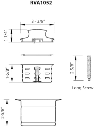Ruvati Extended Garbage Disposal Flange - Image 5