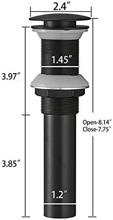 Homevacious 1 5/8" Bathroom Faucet Vessel Vanity Sink Pop Up Drain - Image 2