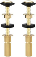 Universal Toilet Tank to Bowl Bolts Kit, Brass Toilet Tank Bolts by Opzour