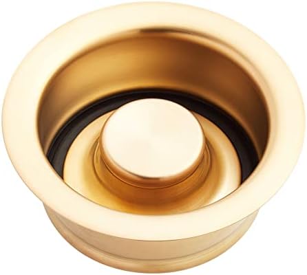 Signature Hardware 480538 3-1/2" Brass Kitchen Garbage Disposal Flange and by SignatureHardware