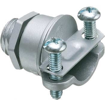 ARLINGTON Industries 4200 2 Screw, 3/8 in, CAST Aluminium, Conduit Connector by Arlington