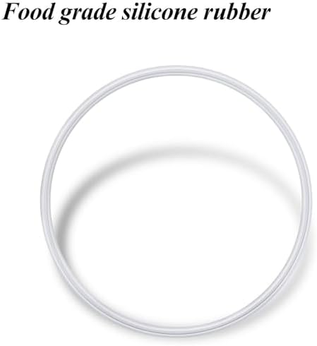Mudder 6 Pieces Rubber Gasket Replacement Ring Seal White O Ring - Image 4