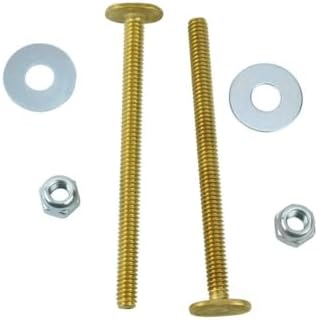 Plumb Pak PP835-150 1/4" Solid Brass Toilet Bolts, 20 x 2 1/4" - Image 5
