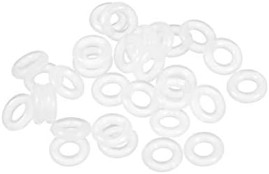 uxcell 30Pack Silicone O-Ring 7x3x2mm VMQ Seal Rings Gasket by uxcell