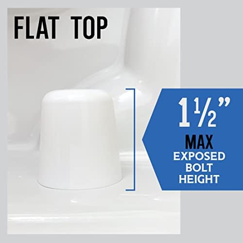 Stinky John's Tall Toilet Bolt Caps: Don't Cut Those Bolts! 100% Made in USA! - Image 2