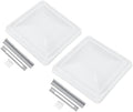 HECASA 14" 2Pcs RV Roof Vent Cover Compatible by HECASA