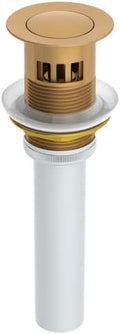 Symmons Push Pop Bathroom Sink Drain, Brushed Bronze by Symmons