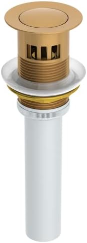 Symmons Push Pop Bathroom Sink Drain, Brushed Bronze by Symmons