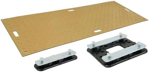 6 Pack 2' x 6' - 1/2" Heavy Duty Ground Protection Mats by MyteeProducts