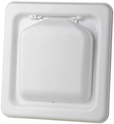 NO-PEST VENT Dual Door Dryer Vent Cover 4 Inch Outdoor, Made in USA, Highest - Image 2