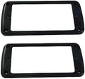 Guyker Metal Flat Humbucker Cover, Pickup Mounting Ring Set by guyker