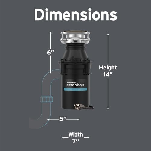 INSINKERATOR ES50 W/C, 1/2 HP Continuous Feed Garbage Disposal - Image 3