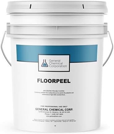 FloorPeel 4000 White Peelable Protective Coating by Strippable+Coatings