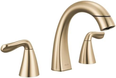Delta Arvo Brushed Gold Bathroom Faucet by Unknown