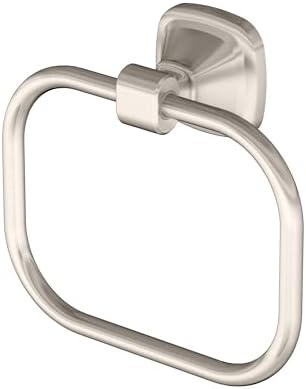 Gatco 5512SN Beverly Towel Ring | Elegant Hand Towel Holder by Gatco