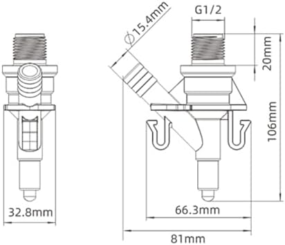 SEAFLO RV Toilet Water Inlet Valve Kit - Image 2