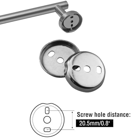 Towel Bar Replacement Parts, 1.51/0.8 Inch Stainless Steel Screw Kit, - Image 4