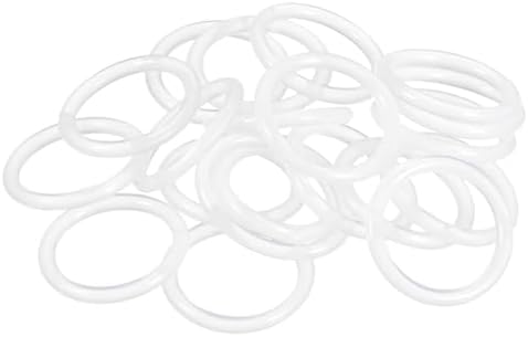 uxcell Silicone Rubber O-Ring, 28mm OD, 22mm ID, 3mm Width, VMQ Seal Rings by uxcell