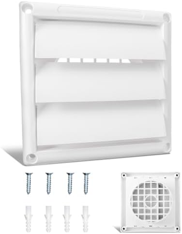 4-Inch Outside Dryer Vent Cover by Swess