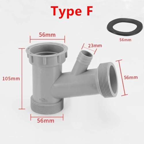 Universal Kitchen Sink Drain Pipe Adapter Replacement, Drain Hose Connector - Image 2