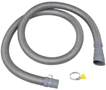 Extension Drain Pipe Strong Steel Rubber Hose Flexible Length Adjustable Washer by Unknown
