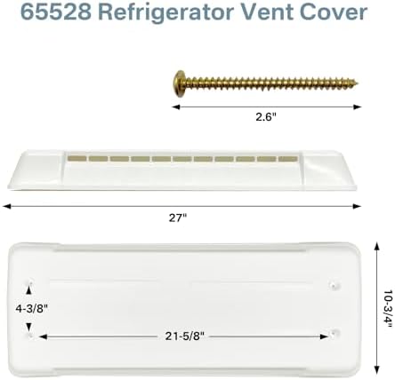 65528 RV Refrigerator Vent Lid Fits - Image 2