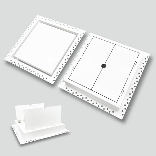 Flush Wall Vent Cover 10x10 Inch by DDPow