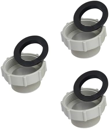 3 Pack Reducing Adapter 2" NPT to 1-1/2" NPT by Sepaitek